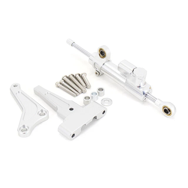 Kit de montaje de soporte amortiguador de dirección para moto Street Triple 765 RS 1200 RS Foto 4 de 4