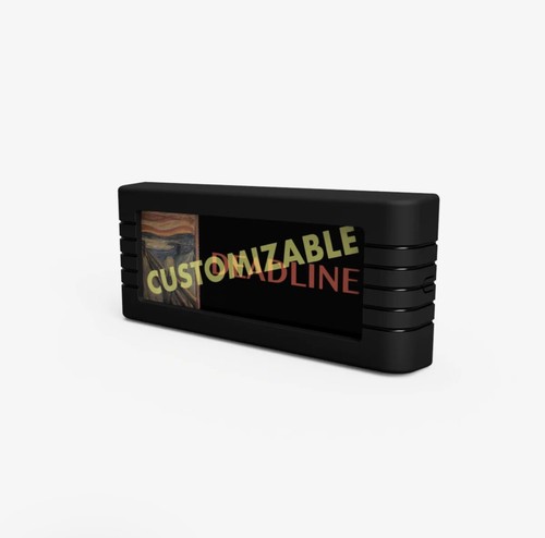 BusyBox Digital Sign Replaceable Cover Black - Photo 9/9