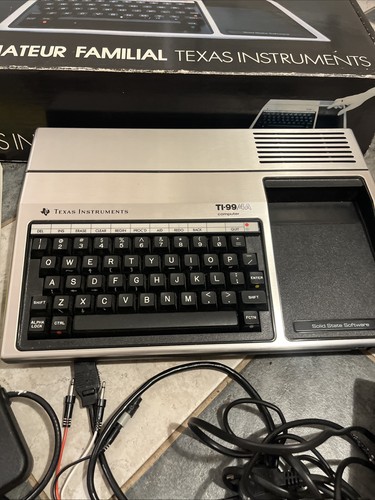 Texas Instruments ti-99/4a / Handbuch / OVP Vintage Kaum in Gebrauch - Afbeelding 3 van 24