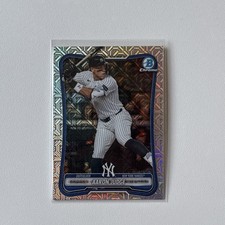 Aaron Judge 2026 Topps Bowman Mega Box Mojo Refractor #1 Yankees SP