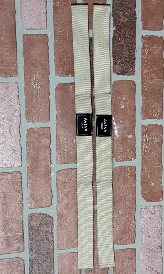 AVIVA YOGA 25 polegadas 2 pés ioga número 8 alças pacote com 2 - Imagem 3 de 4