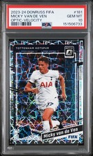 2023-24 Panini Donruss FIFA Optic Rated Rookie Velocity Prizm Mickey van de Ven
