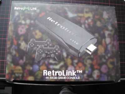 RetroLink TM 4K 64GB Game Console  4K Game Stick Lite   NEUWERTIG