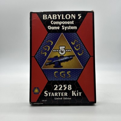 CGS Babylon 5- Narn Regime 2258- Starter Kit Limited Edition