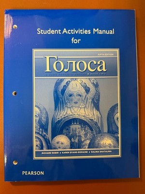 Student Activities Manual for Golosa: A Basic Course in Russian Book Two