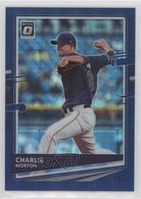 2020 Panini Donruss Optic FOTL Blue Pandora Prizm 81/99 Charlie Morton #120 c2a