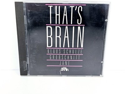 Klaus Schulze That s Brain Musik CD 