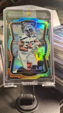 2017 Select Premier Chris Carson Level Die-Cut tie dye Prizm 24/25 #192 Rookie