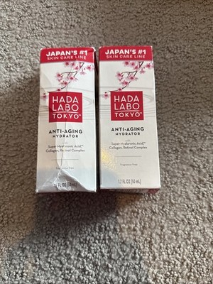 2 Pack Hada Labo Tokyo Anti Aging Hydrator 1.7 oz Each Fast Ship!