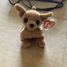Ty Beanie Babies Tiny Chihuahua Plush Dog