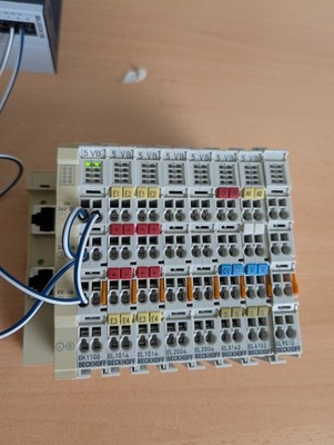 Beckhoff EtherCAT Set: EK1100, EL1014, EL2004, EL3162, EL4102 + Zubehör