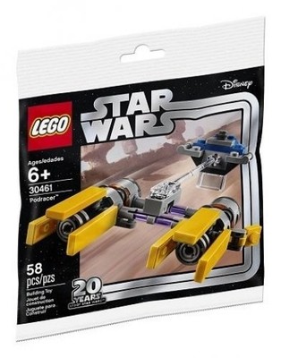 LEGO Star Wars Polybag Auswahl Podracer Shuttle X-Wing Naboo Fighter Neu
