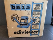 Baia 8mm Ediviewer Home Movie Film Viewer/Editor Vintage