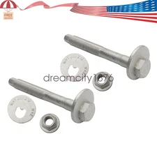 2X New Lower Rear Suspension Toe Alignment Eccentric Bolt Nut Kit For VW AUDI US