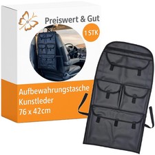 Hänge Organizer H 76 x B 42 cm Kunstleder Auto Tasche Rücksitz LKW KFZ VAN T5 T6
