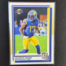 2025 Panini Donruss Davante Adams #82 Los Angeles Rams Football Base Set Card