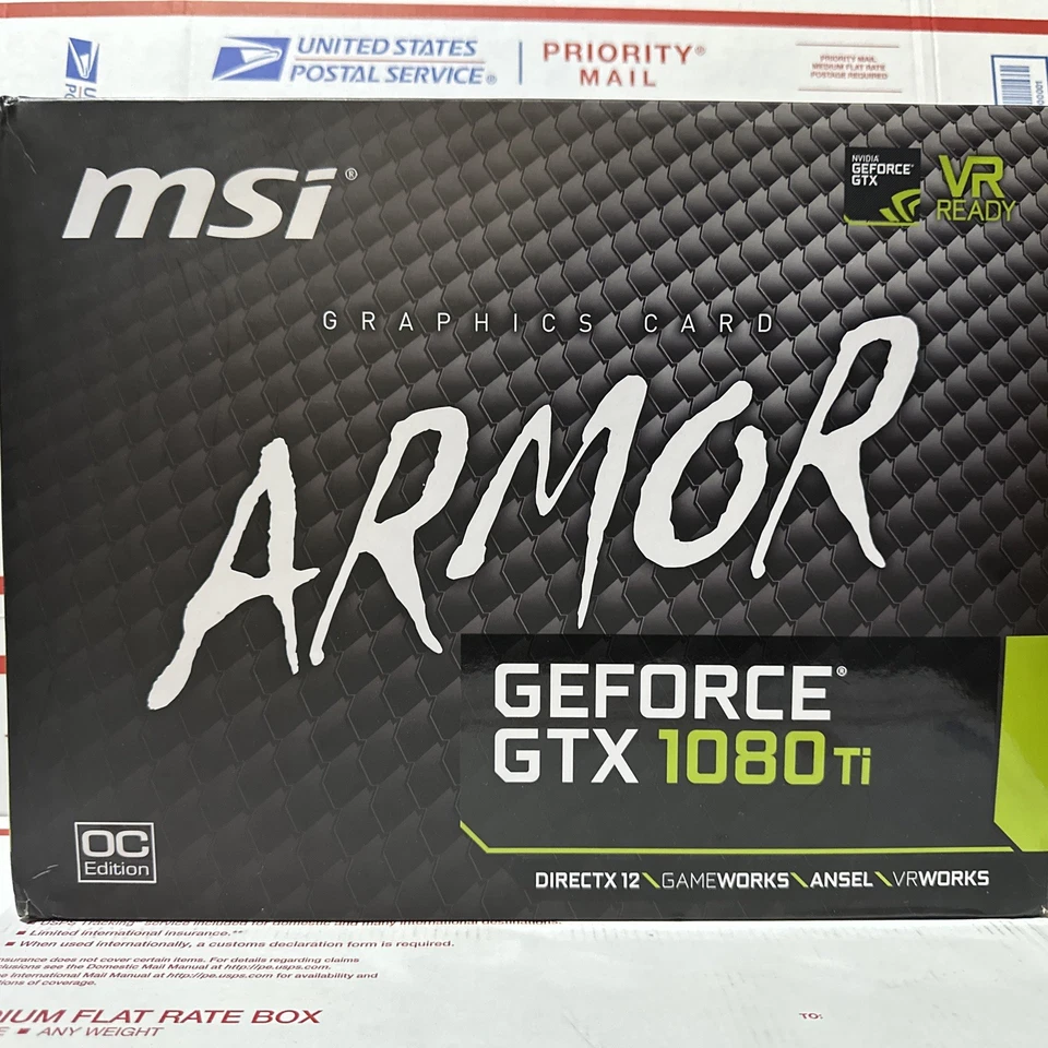 MSI GEFORCE GTX1080 TI ARMOR 11G OC - Image 2 of 4
