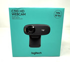 Logitech C310 720P/30FPS HD Webcam - Black