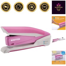 Effortless One-Finger Bostitch Stapler: 20 Sheet Capacity, Includes 210 Staples