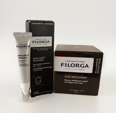 Filorga Skin-Unify Radiance - Perfecting Fluid 15ml & Eye-Recover Anti Falten