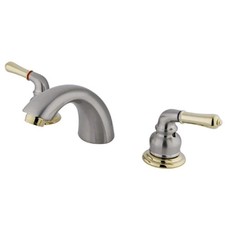 Kingston Brass Kb959Lp Mini Widespread Lavatory Faucet Without Pop-Up - Satin...