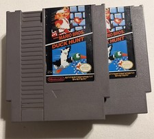 Nintendo Vintage Super Mario Bros / Duck Hunt 1985 NES Lot Of 2 Games | Untested