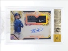 BOBBY WITT JR. 2025 DIAMOND ICONS JUMBO PATCH GOLD AUTO 1/1 BGS 9.5 Q1940