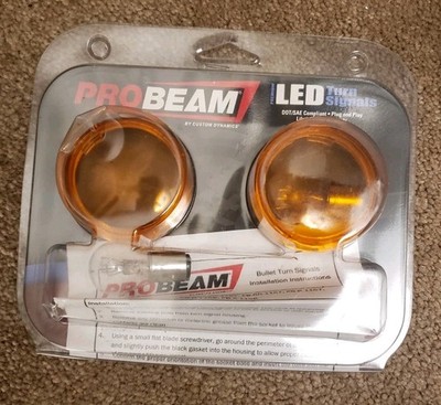 PRO BEAM by Custom Dynamics Premium LED Turn Signals Orange Lenses