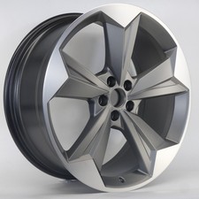 AUDI Q4 E-TRON SPORTBACK 21" DIAMOND CUT ALLOY WHEEL RIM 9J OEM 89A601025R X1