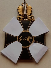 German Knights cross with swords