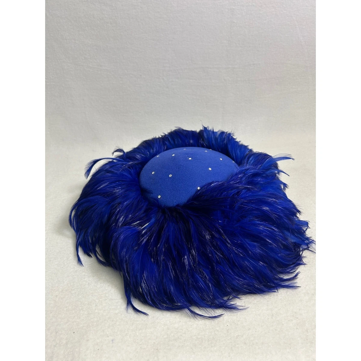 Pillbox Blue Vintage Hats for Women for sale | eBay display picture 2