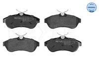 Meyle 025 234 0919 Bremsbelagsatz, Scheibenbremse FüR CitroËN