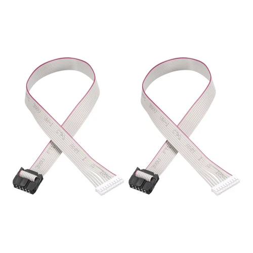 2 Pcs FC-10P 2.54mm Female to PH 2.0mm Connector Adapter 10 Pins with 34cm Wire