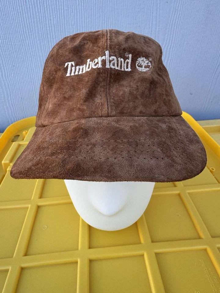 Gorra Timberland de gamuza marrón vintage Foto 2 de 4
