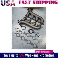 Ls Swap Cast Iron Exhaust Manifold New Fit Chevrolet Ls1ls2ls3 4.8l 5.3l 6.0l Us