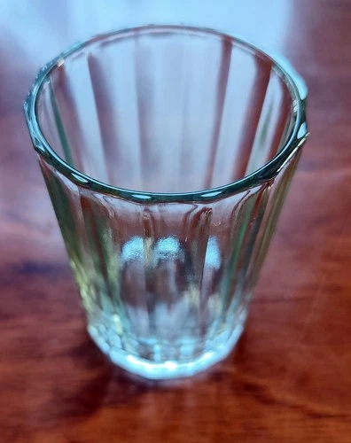 USSR Soviet Stopka Shot Glass 100ml 14 Faceted Vodka Lviv Original 1970s Rare