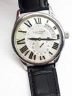 ELEGANT LOUIS ERARD L'esprit Du Temps 300 AUTO WATCH SWISS MEN'S STEEL CAL 2895