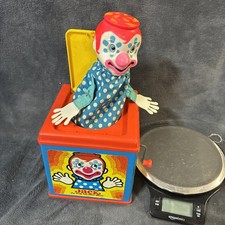 vintage 1976 Mattel "Jack in the Music Box" clown parts