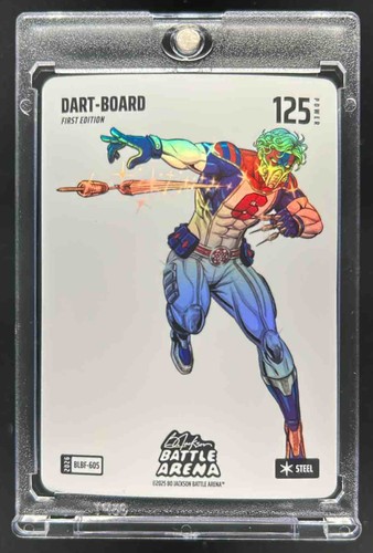 2026 Bo Jackson Battle Arena 1st Ed. Dart-Board Blizzard Battlefoil #BLBF-605