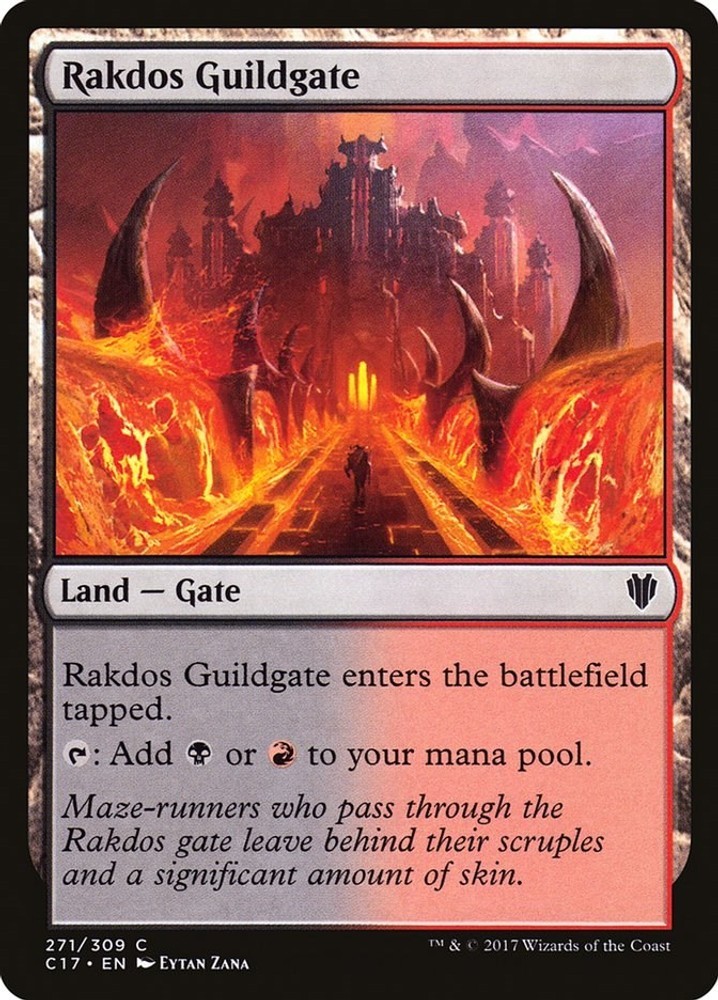 Rakdos Guildgate [C17 - 271] LP Magic