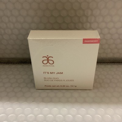 ARBONNE It's My Jam Blush Duo Raspberry RARE HTF