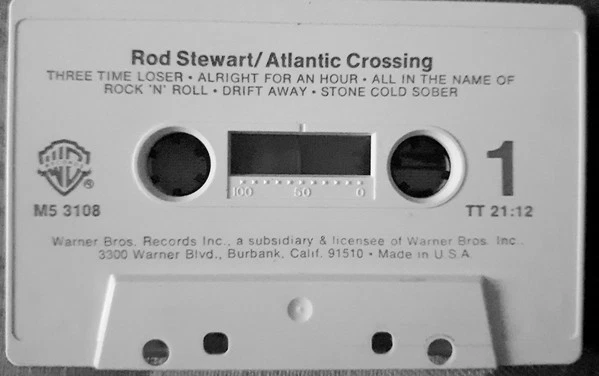 Rod Stewart - Atlantic Crossing (Cass, Album, RE) (Mint (M)) 2595070848 - Image 4 of 4