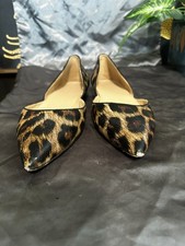 Synthetic leopard 🐆 size 12 point toe ballet flat - made in India
