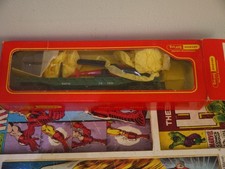 HORNBY TRIANG R128 OPERATING HELICOPTER CAR OO GAUGE FREIGHT WAFON TRAIN 