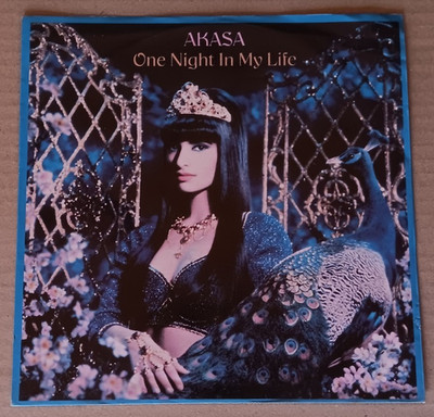 Vinyl 45 Runden AKASA - One night in my life 1989 Vg/Vg