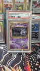 Pokemon Cards Sabrina's Gengar 94 Japanese Gym 2 1999 PSA 8 Vintage