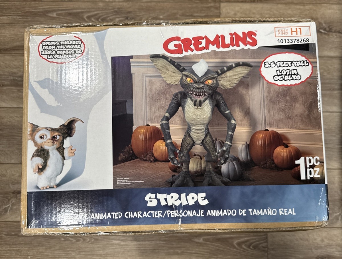 HOME DEPOT 3.5 Ft Animated LED Gremlin Stripe Halloween