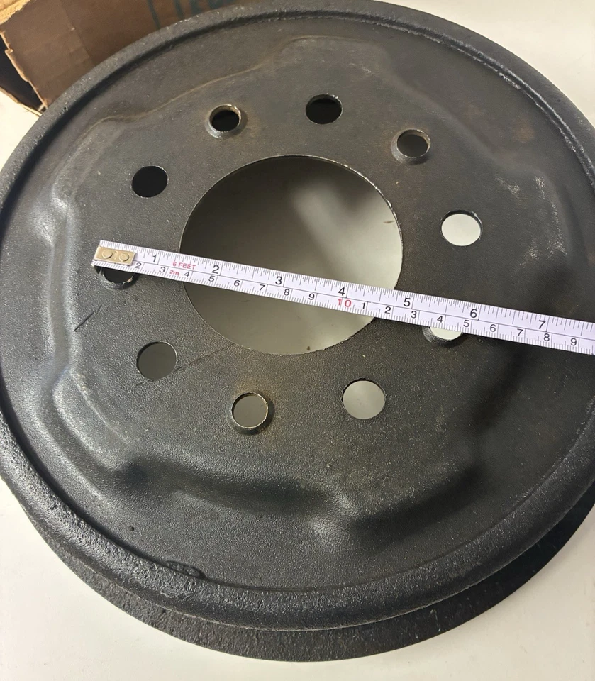 NOS 60-?FORD F100 TRUCK L/R FRONT BRAKE DRUM 11" 5x5 1/2"LUG PATTERN C0TZ-1125-A - Image 4 of 4