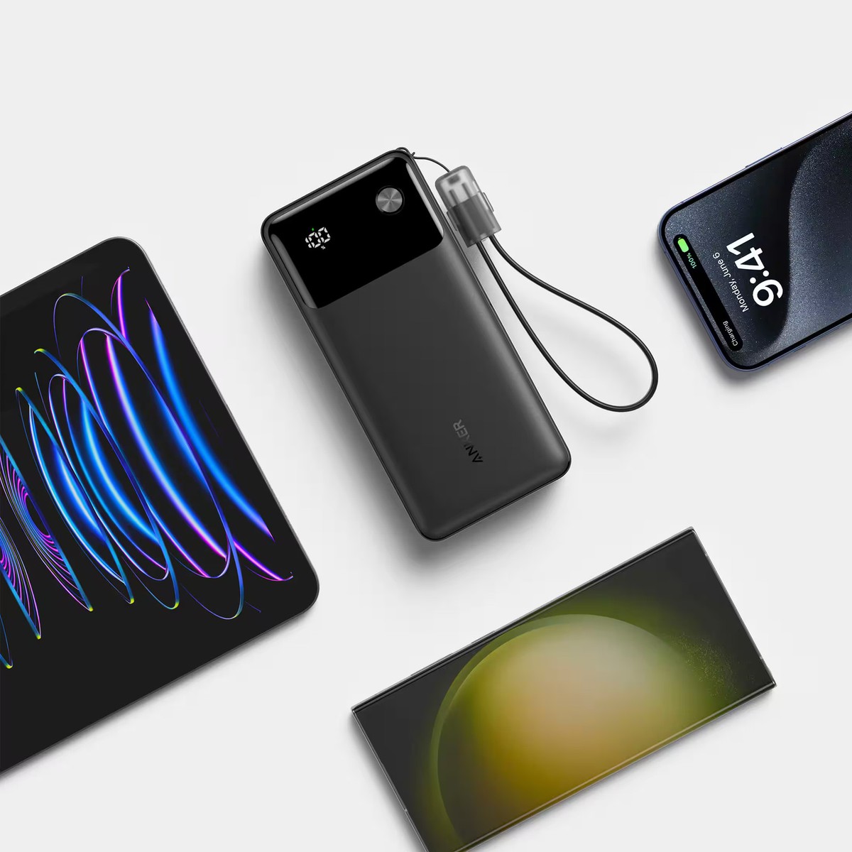 Anker - Power Bank (20,000mAh, 30W) - Black | eBay