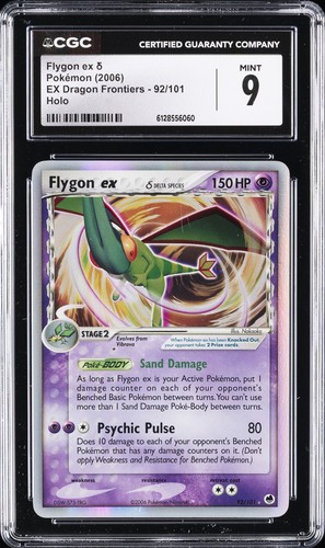 Flygon ex δ graded CGC 9 for sale on eBay